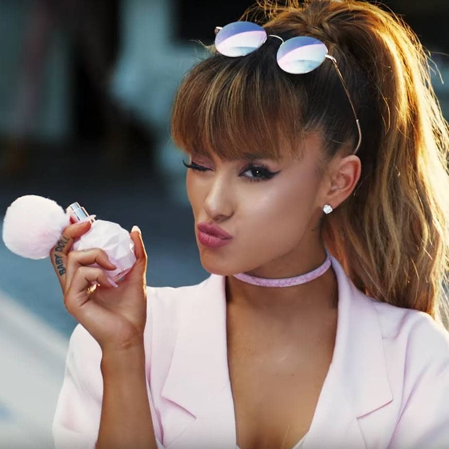 ariana grande sweet like candy perfume photoshoot